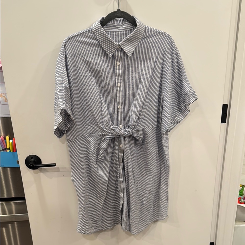 Cupshe button down cover up